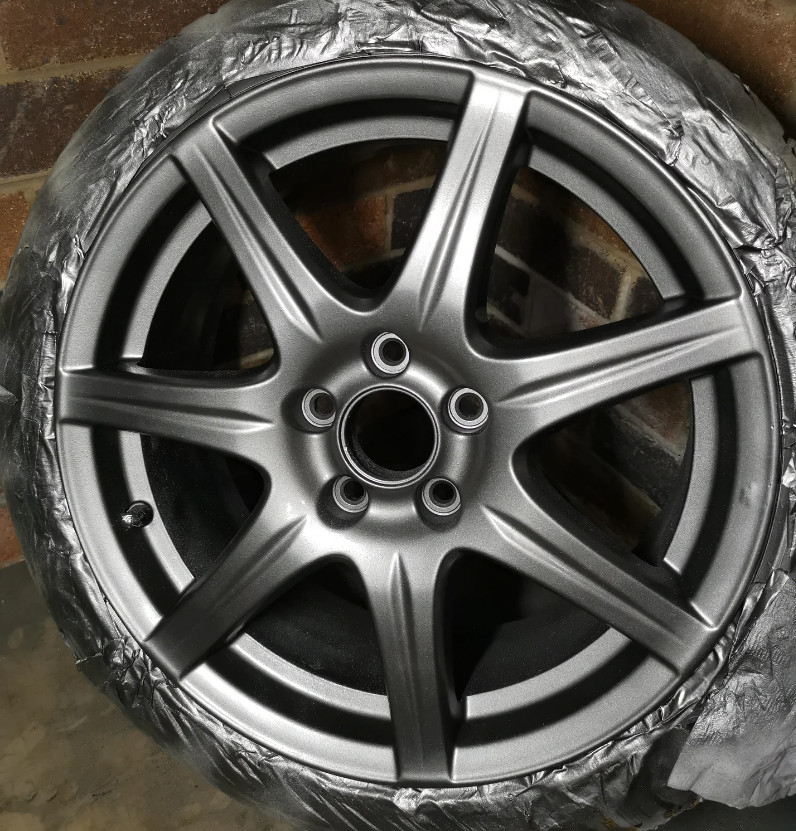 Wheels Graphite Gray Spray Paint Rims Steel Metal Aluminum Plastic Coating 2Cans