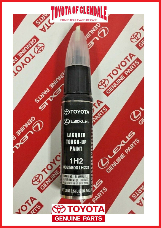 GENUINE TOYOTA COSMIC GREY MICA TOUCH-UP PAINT PEN CODE 1H2 OEM 00258-001H2-21