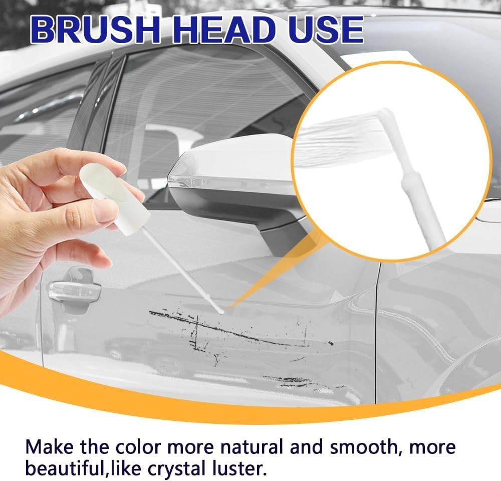 Car Touch Up Paint Pen 0.04 Ounce White For Minor Scratches Auto Repair