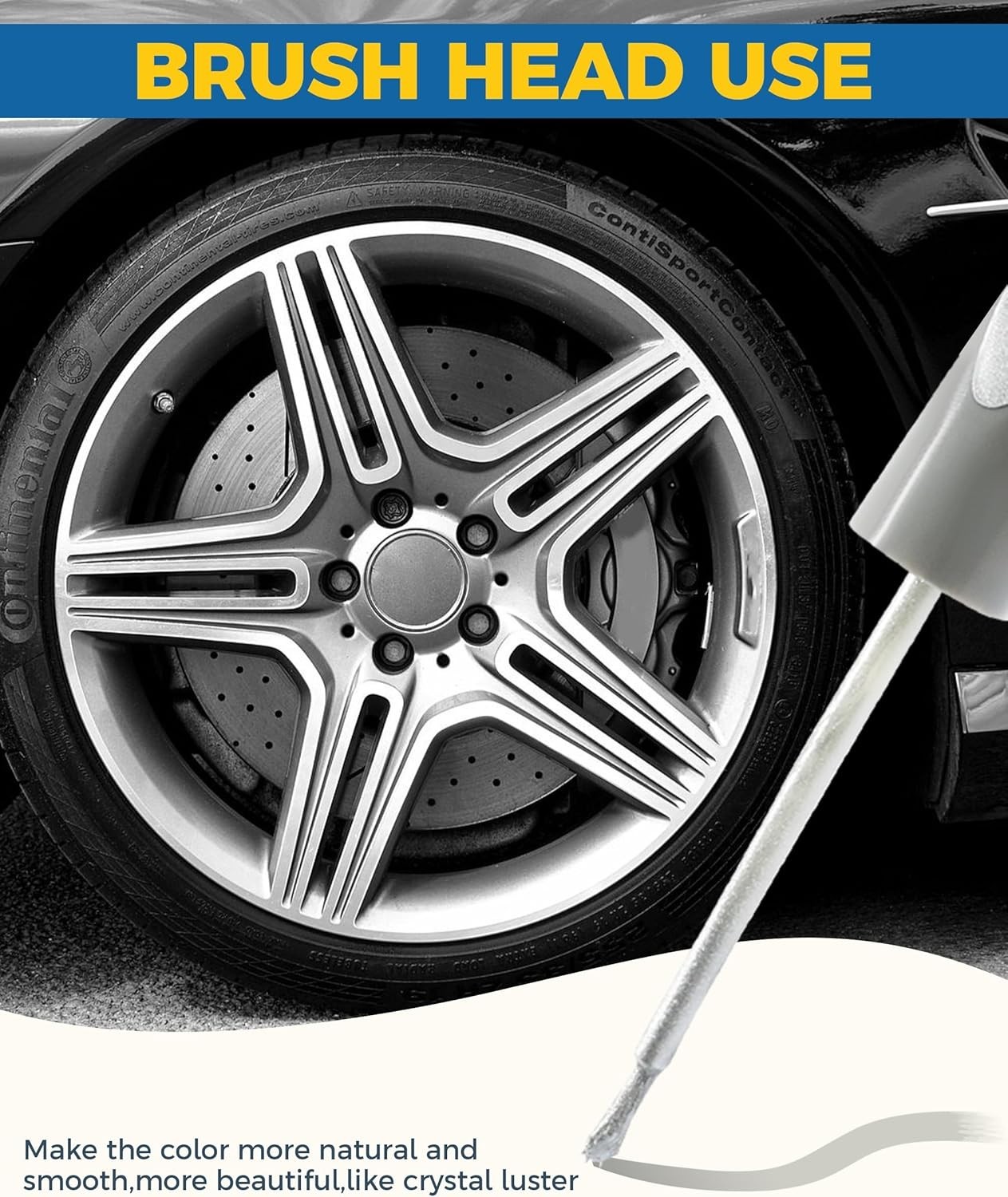 Rust-Resistant Touch-Up Paint for Cars – Gloss Finish Scratch Repair Solution