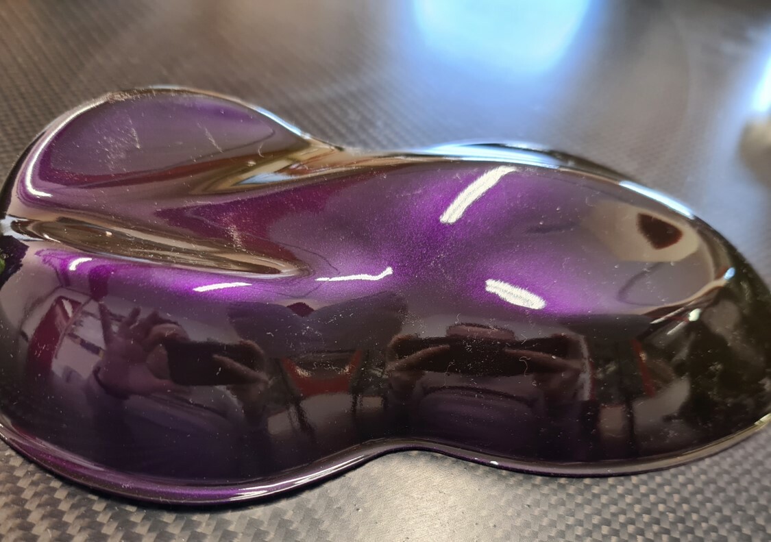 1L CANDY RICH AUBERGINE 3 STAGE TRANSLUCENT CANDY -FREE REDUCER – SPRAY GUN