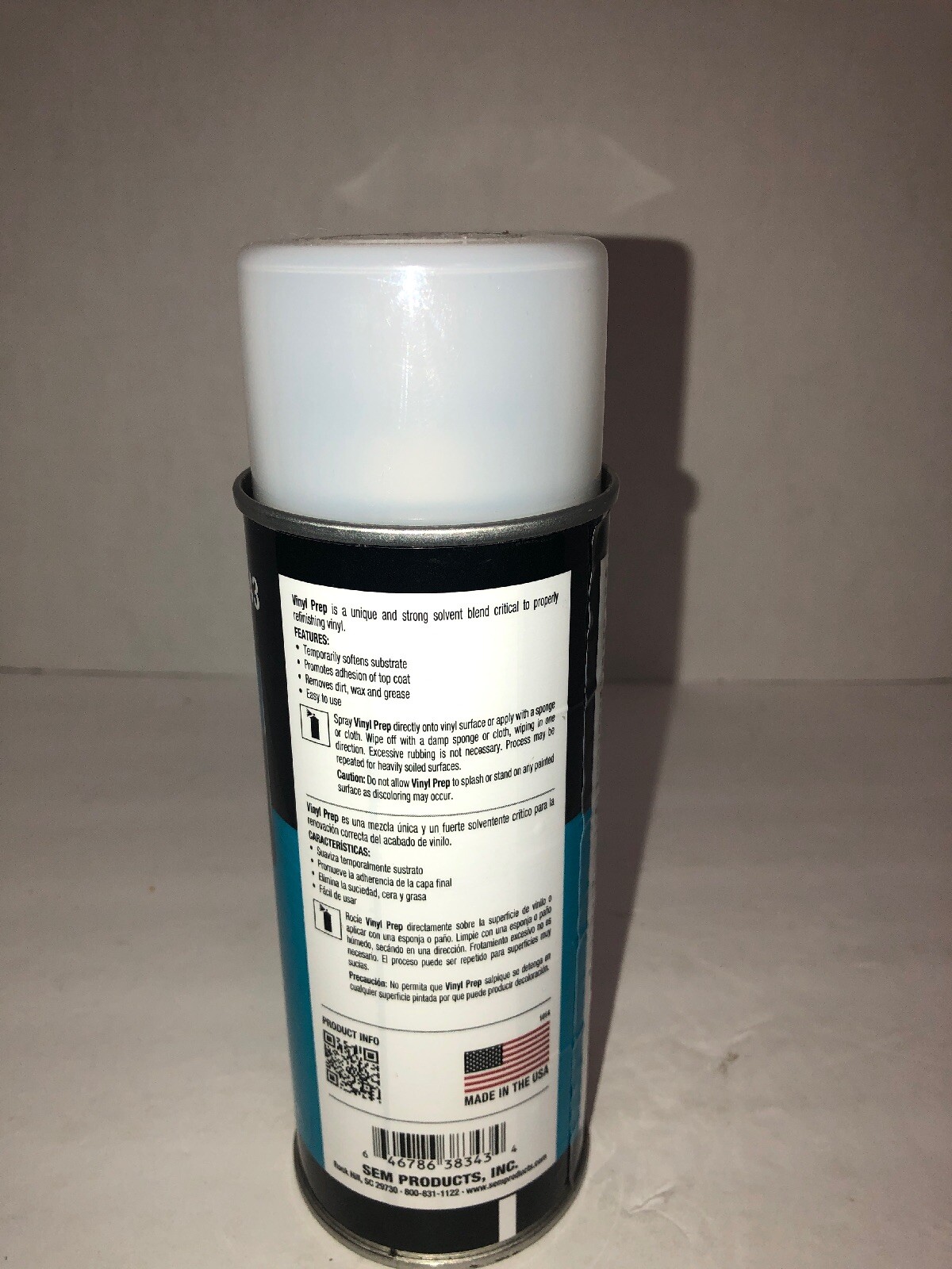 SHIPS N 24 HOURS-SEM 38343 Prep Products Vinyl Prep 12 oz. Aerosol-BRAND NEW