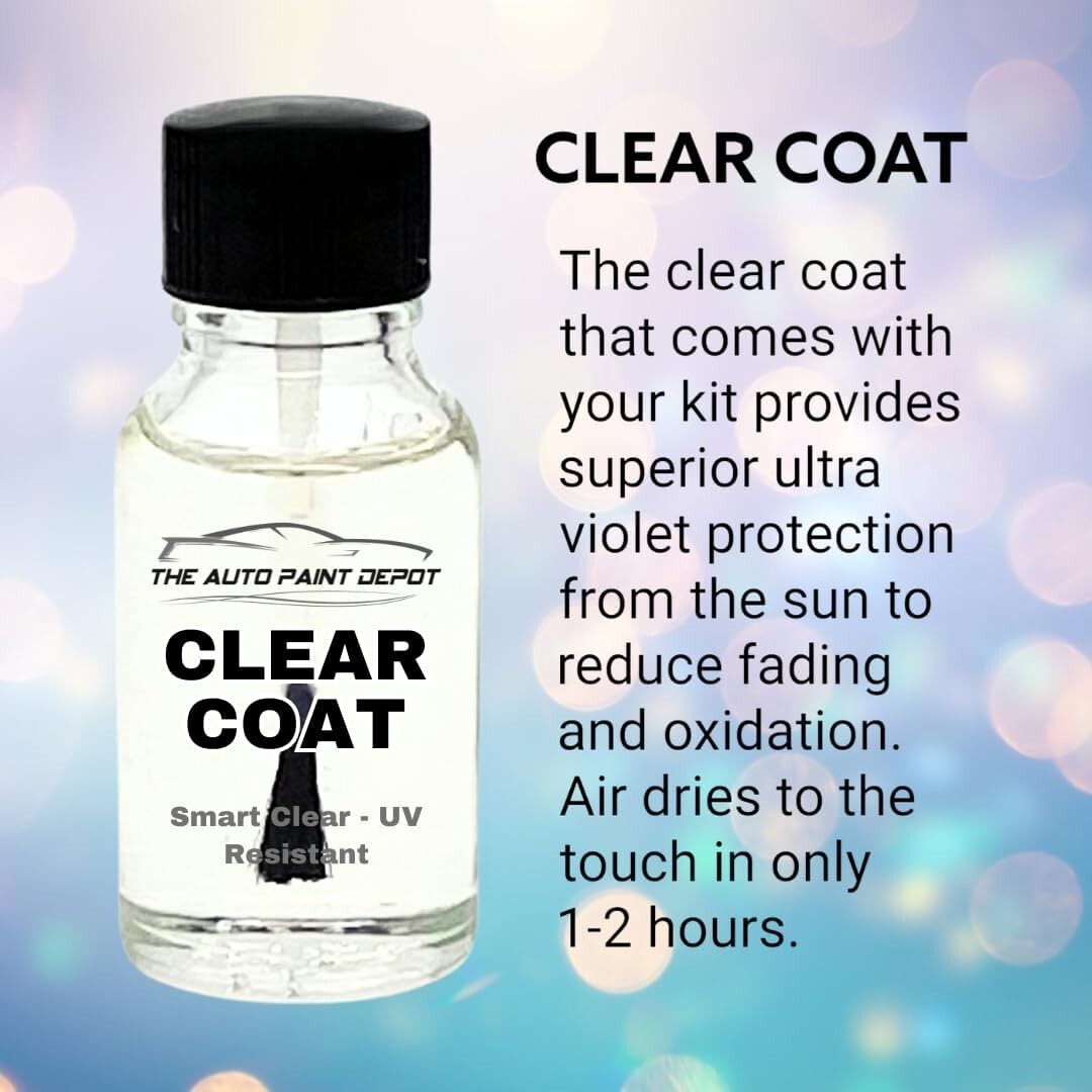 Auto Paint Depot High Gloss Clear Coat-Made in the USA 0.5 fl.oz Touch Up Paint