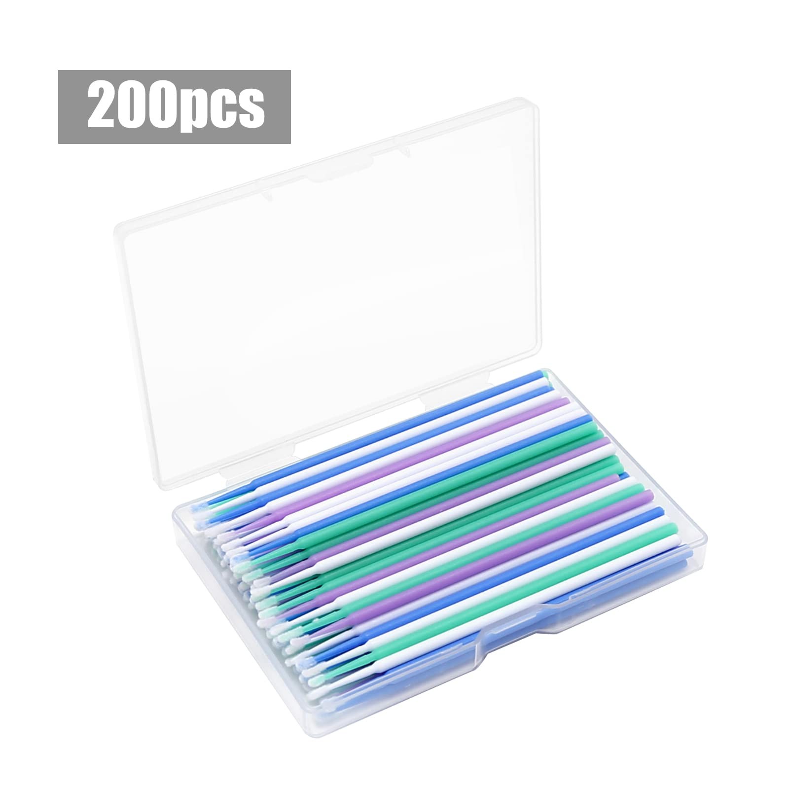 Touch Up Paint Brushes for Automotive 1.5, 2.0, 2.5MM, Multicolor