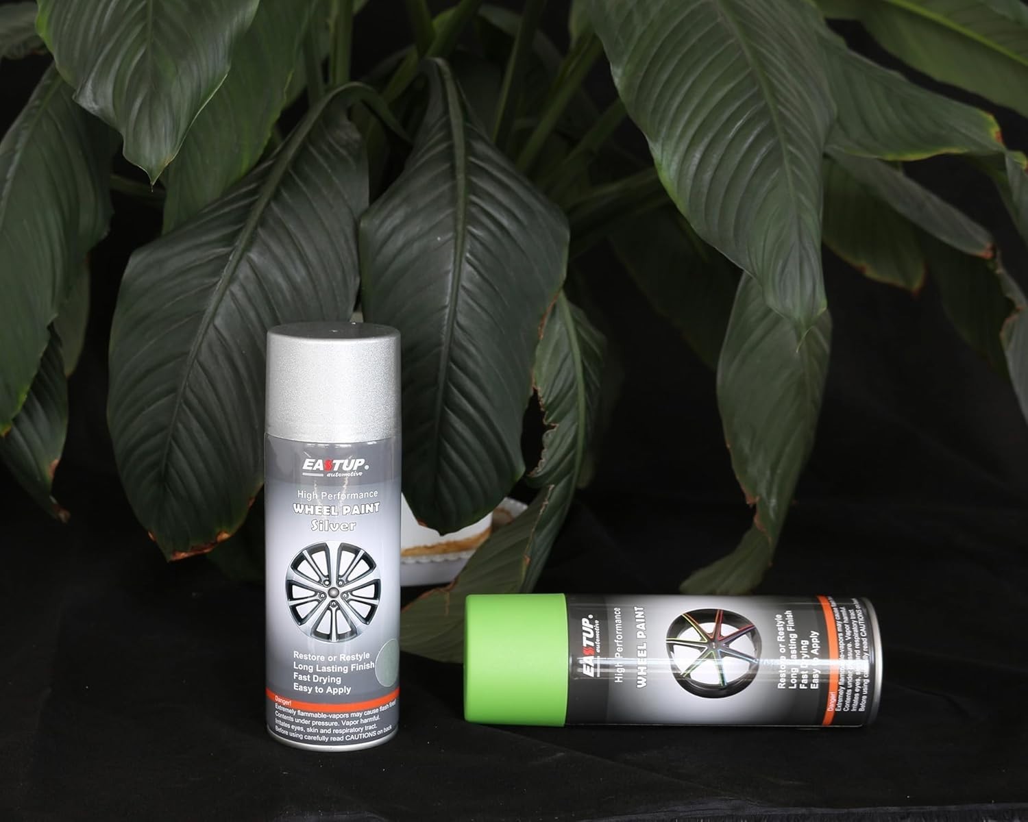 Flash Silver Wheel Spray Paint – Brilliant Metallic Finish 12.8 Fl Oz