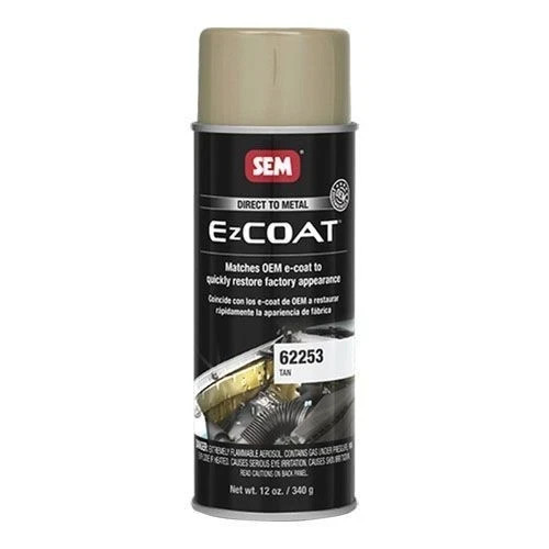 SEM 62253 EZ Coat Tan Direct To Metal Spray Auto Body Paint (12 oz.)