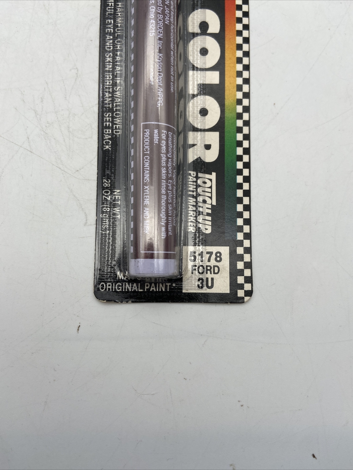 VINTAGE KRYLON CAR COLOR TOUCH-UP PAINT MARKER #5178 Ford 3U