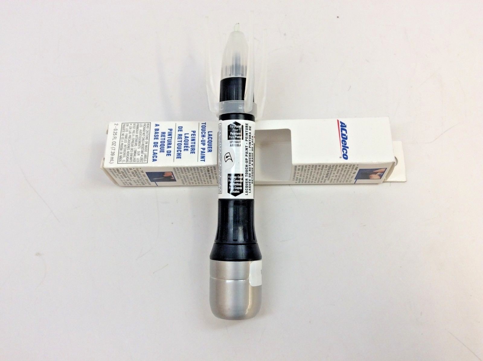 GM AC Delco GMC 4 In 1 Pewter Metallic Lacquer Touch-Up Paint 11U WA382E New OEM