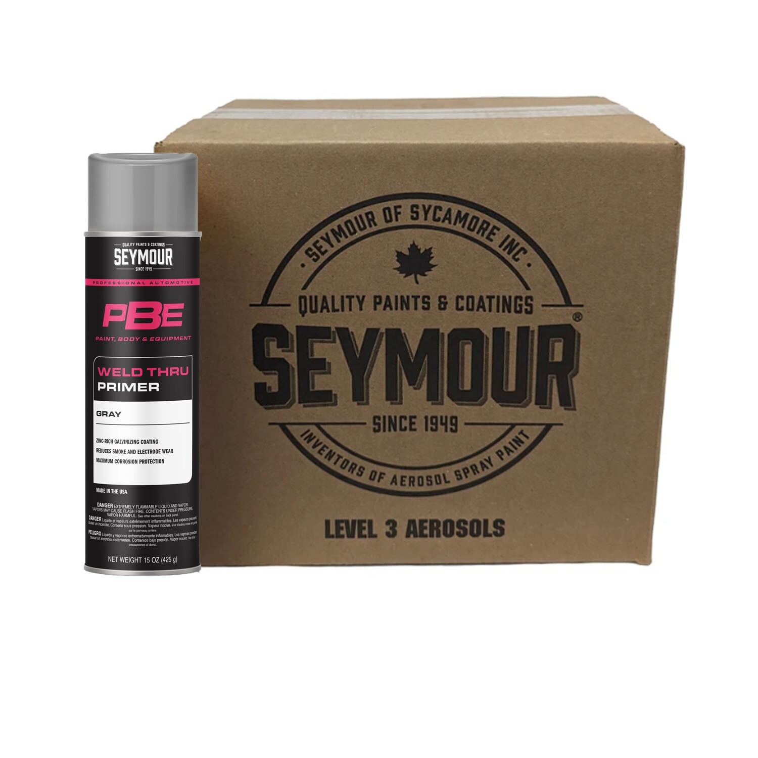 PBE Self-Etching Weld-Thru Primer Gray (15 oz) 6 Cans