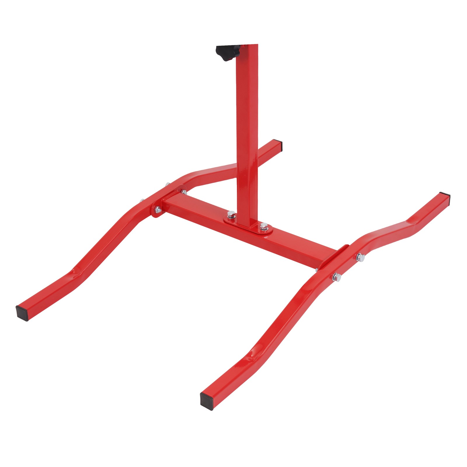 Auto Body Adjustable Paint Panel Stand Fender Bumper Steel Powder Coated Red