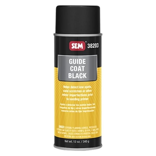 SEM 12 fl. oz. Black Aerosol Guide Coat Paint