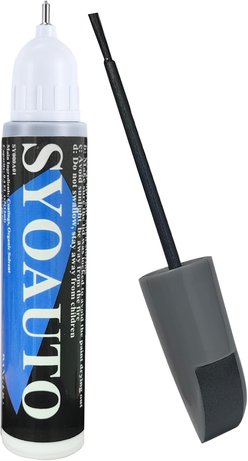 Gray Car Touch Up Paint Auto Touch Up Paint 0.4 oz Gray Automotive Scratch Re…