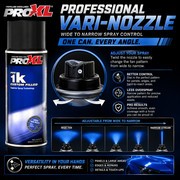 ProXL Basecoat Aerosol for 2019 Volkswagen Golf Graphite Black LB7V, 9970
