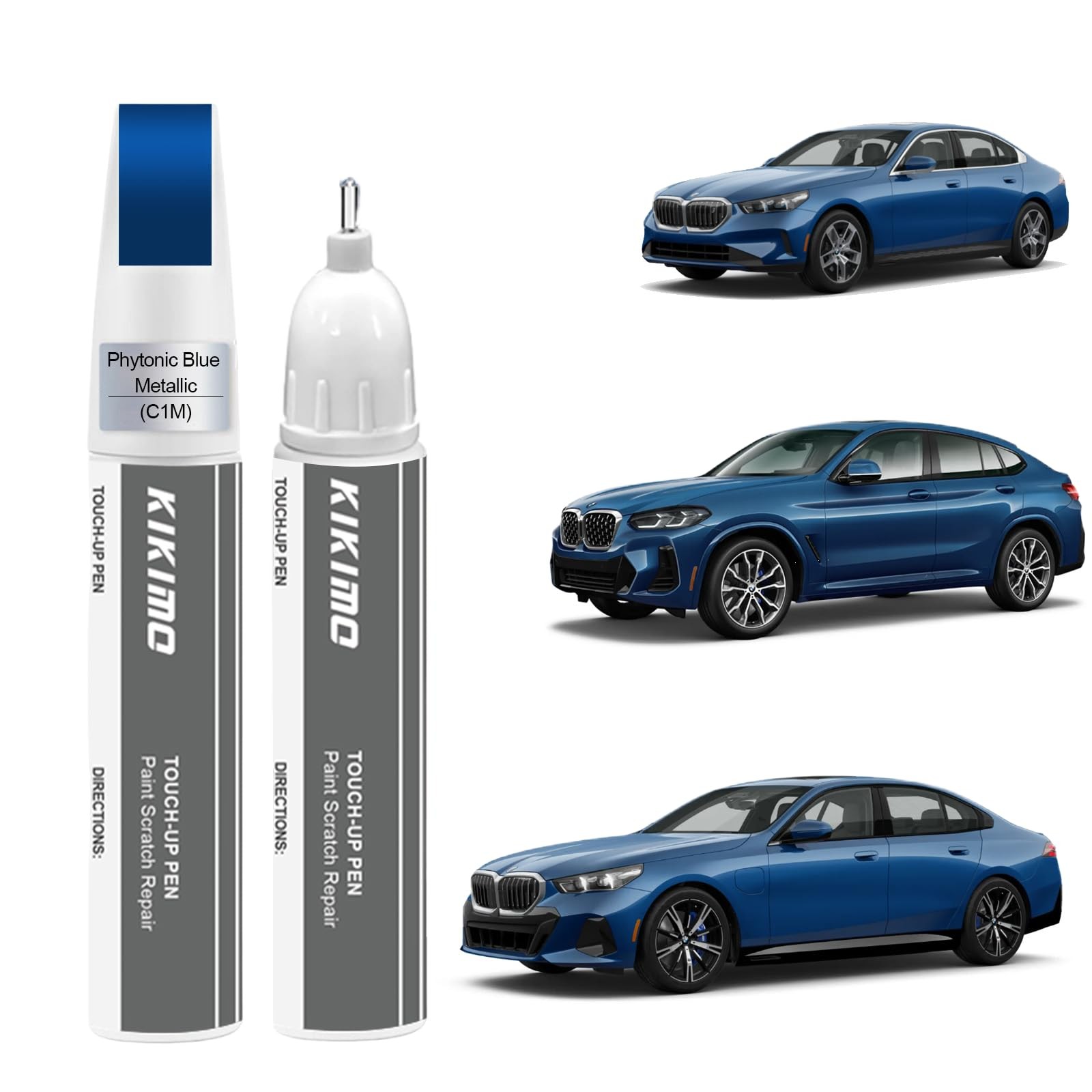 Touch Up Paint Kit For BMW C1M Phytonic Blue Metallic Scratch Repair Kit