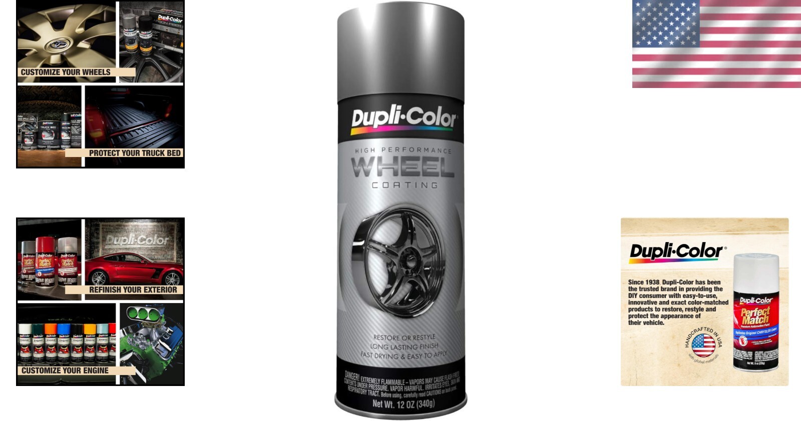 Reflective Graphite Wheel Spray Paint – 12oz Aerosol, Ideal for Customization