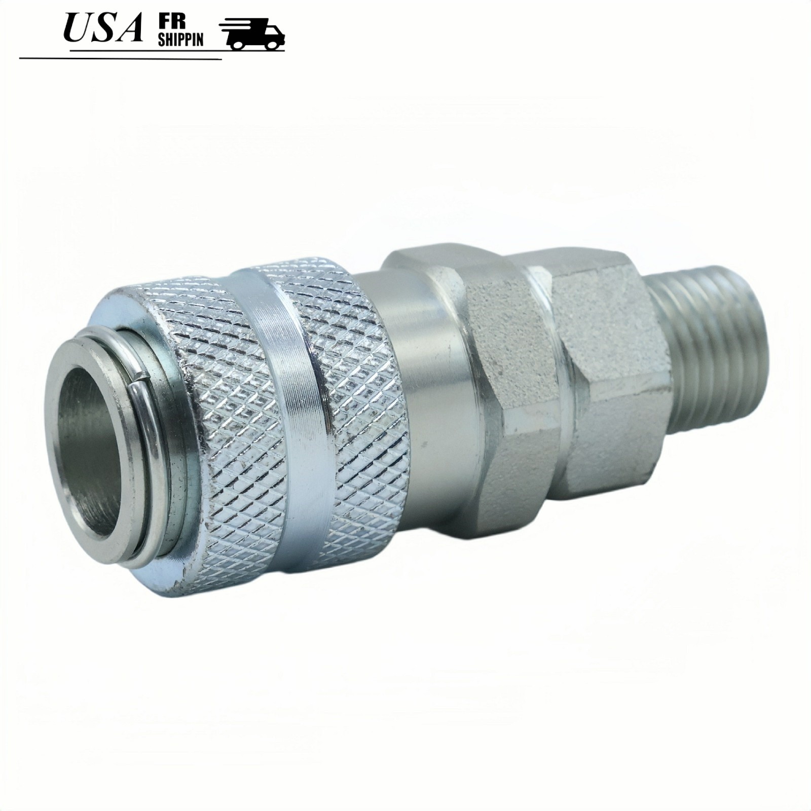 New Silver Heavy Duty Fuel System Coupler Fitting Tool 1PC Fits Cummins Cat