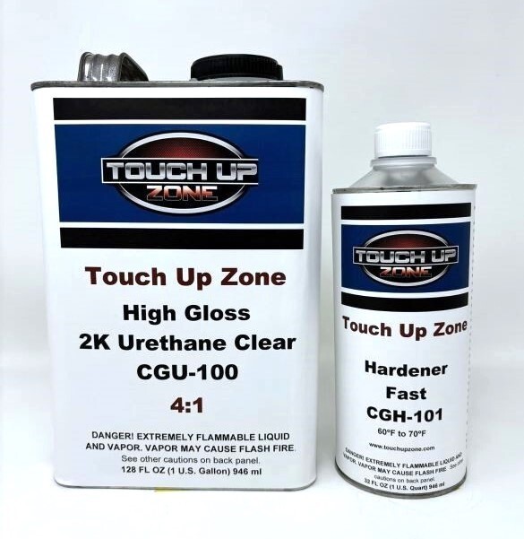 High Gloss Urethane 2k Clear – Gallon + Quart Activator – Fast Dry