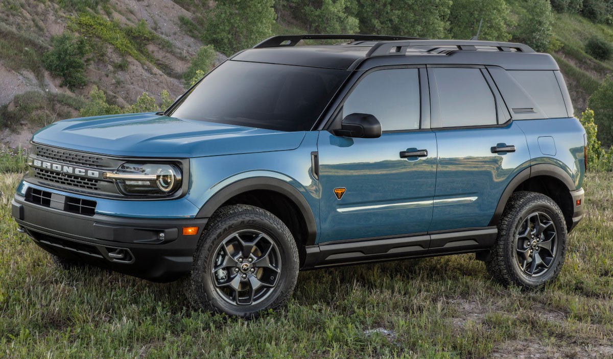 2021-2024 Ford Bronco Sport OEM Touch Up Paint Area 51 Blue KU w Clear Coat