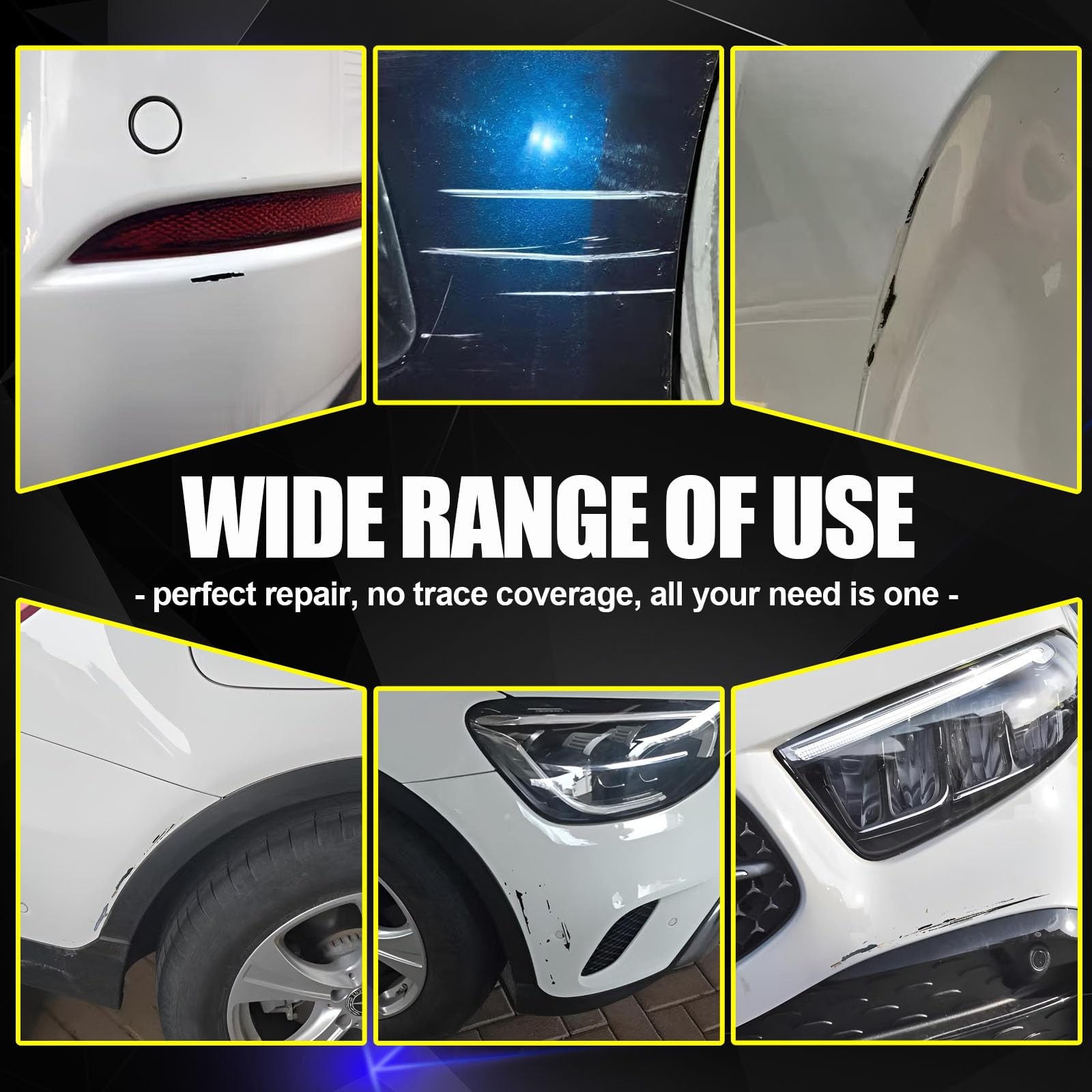 Touch Up Paint Kit For Mercedes Benz 149 9149 Polar White Scratch Repair Kit