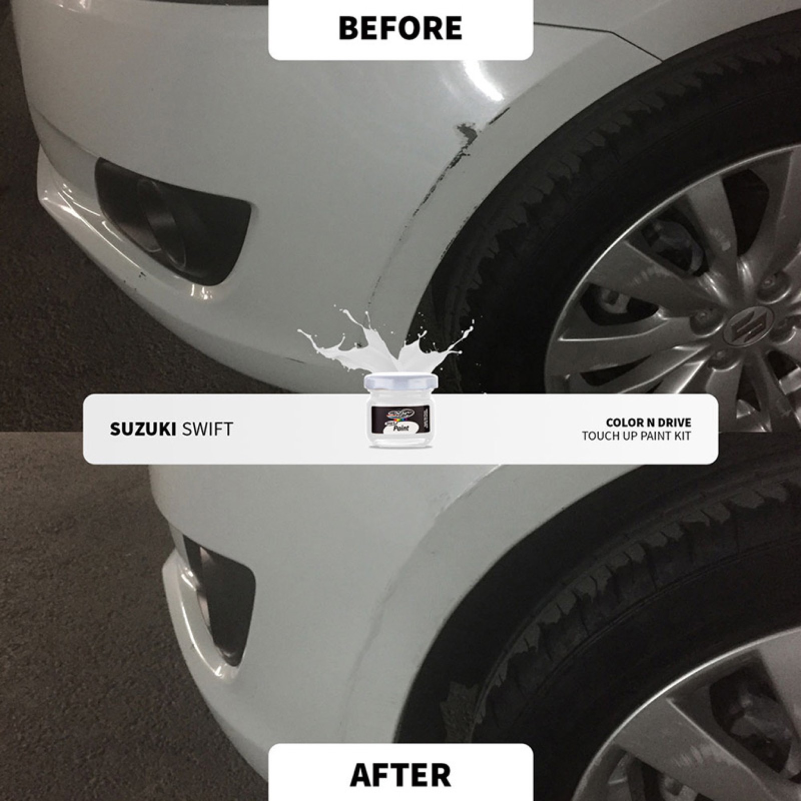 BMW Motorcycle Touch Up Paint – Blackstorm Metallic ND2 Scratch Repair Kit