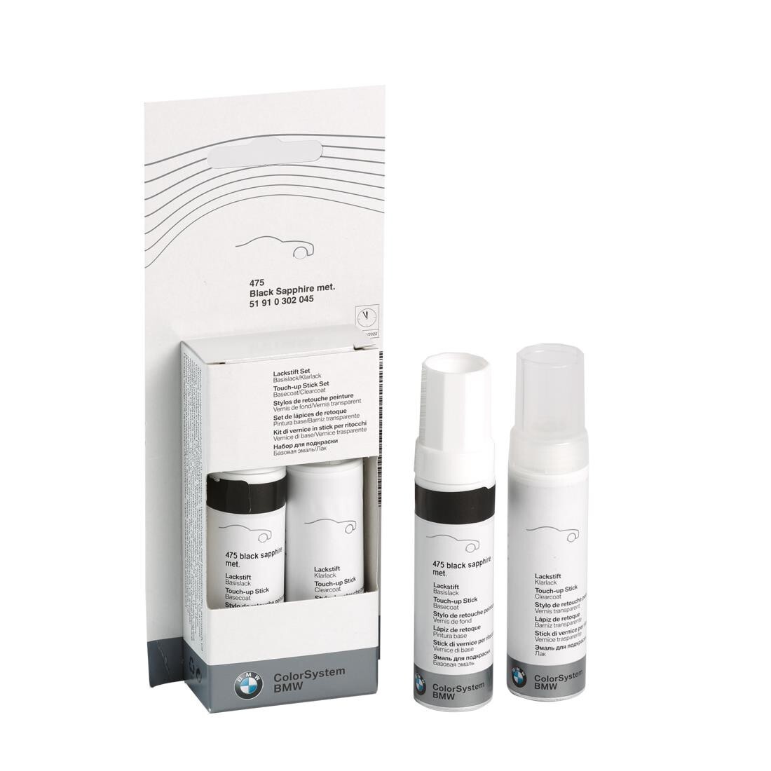 BMW OEM TOUCH UP PAINT CODE A96 MINERAL WHITE METALLIC