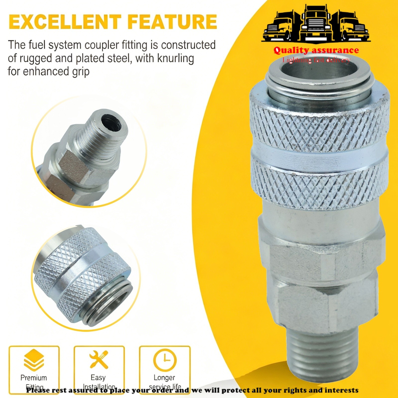 J-47912-QC 5869-1 New Fuel Line Quick Disconnect Tool Fits Cummins Cat 1*