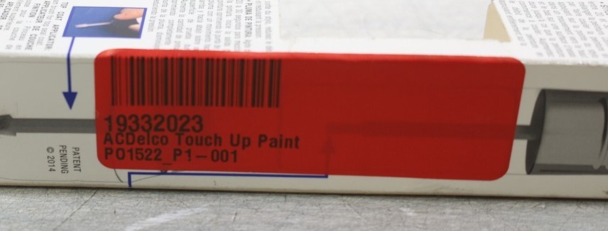 NEW ACDelco Touch Up Paint Pen Overcast Metallic Paint Code WA402Y G1C 19332023