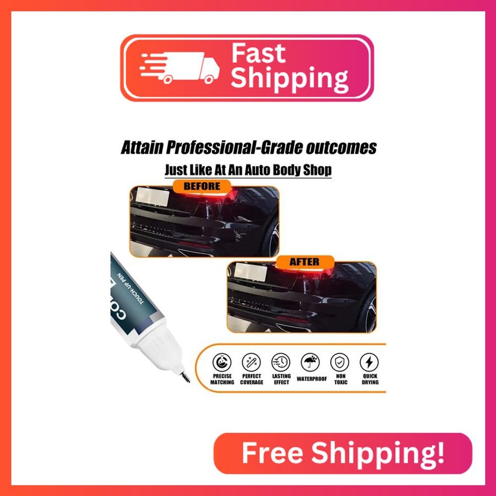 Brilliant Black(LY9B/A2) Touch Up Paint Compatible with Audi, Car Paint Pen Scra