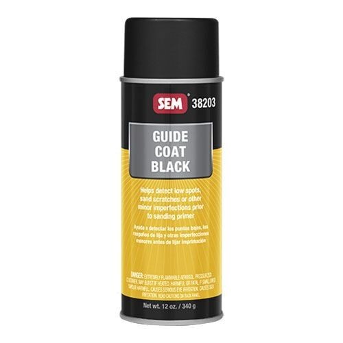 SEM 38203 Guide Coat Black Aerosol Can 12 oz
