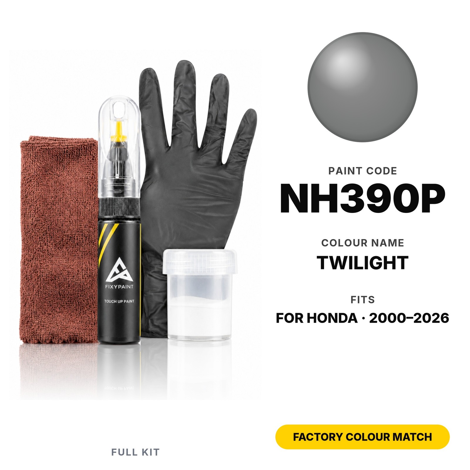 Touch Up Paint For Honda NH390P Twilight Full Kit Exact Colour Match Paint