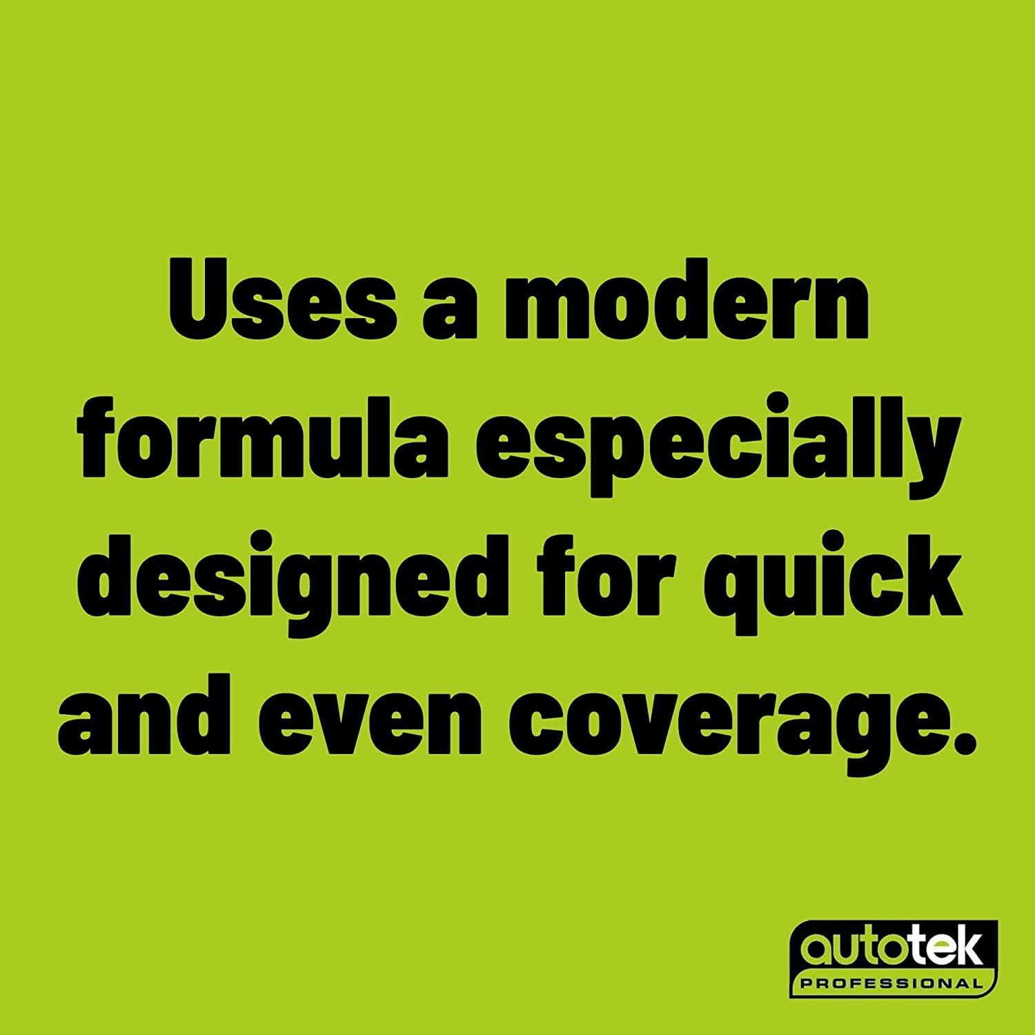 Autotek Quick Drying High Coverage Aerosol Spray Paint Ford Signal Green 10.14oz