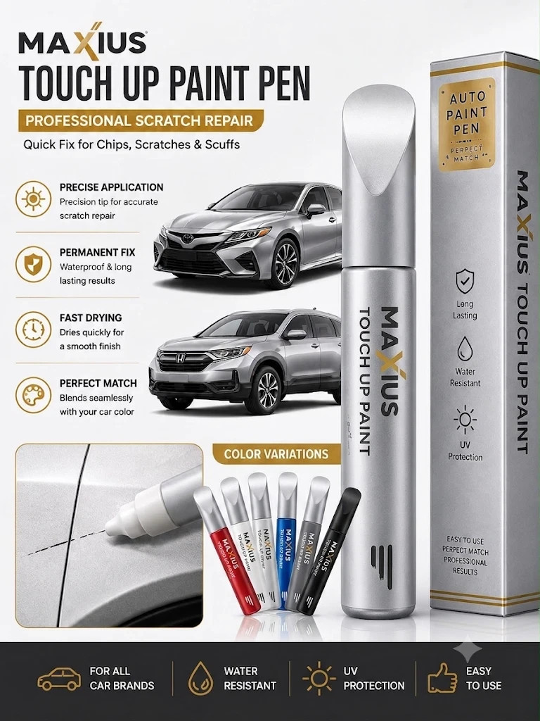 MAXIUS Touch Up Paint Pen for Toyota Repair Car Chip and Scratch Color Match
