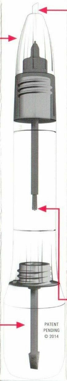 GM ACDelco GMC 4 In 1 Cherry Pop Lacquer Touch-Up Paint GSK WA252F New OEM