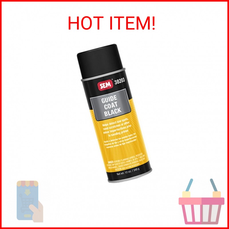 SEM 38203 Black Guide Coat – 12 oz.
