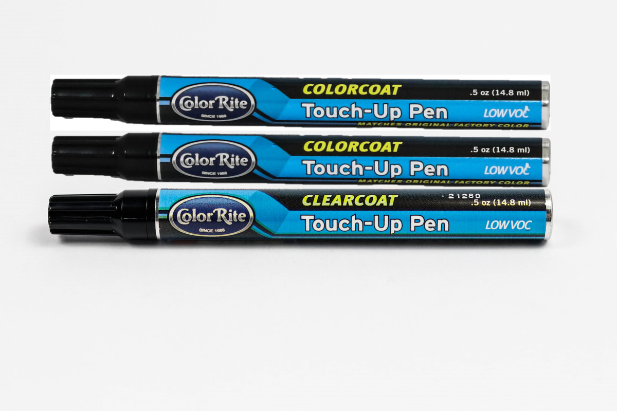 ColorRite Touch-up Paint Pen Kit for Honda NH193P Pearl Crystal White #2055/1085