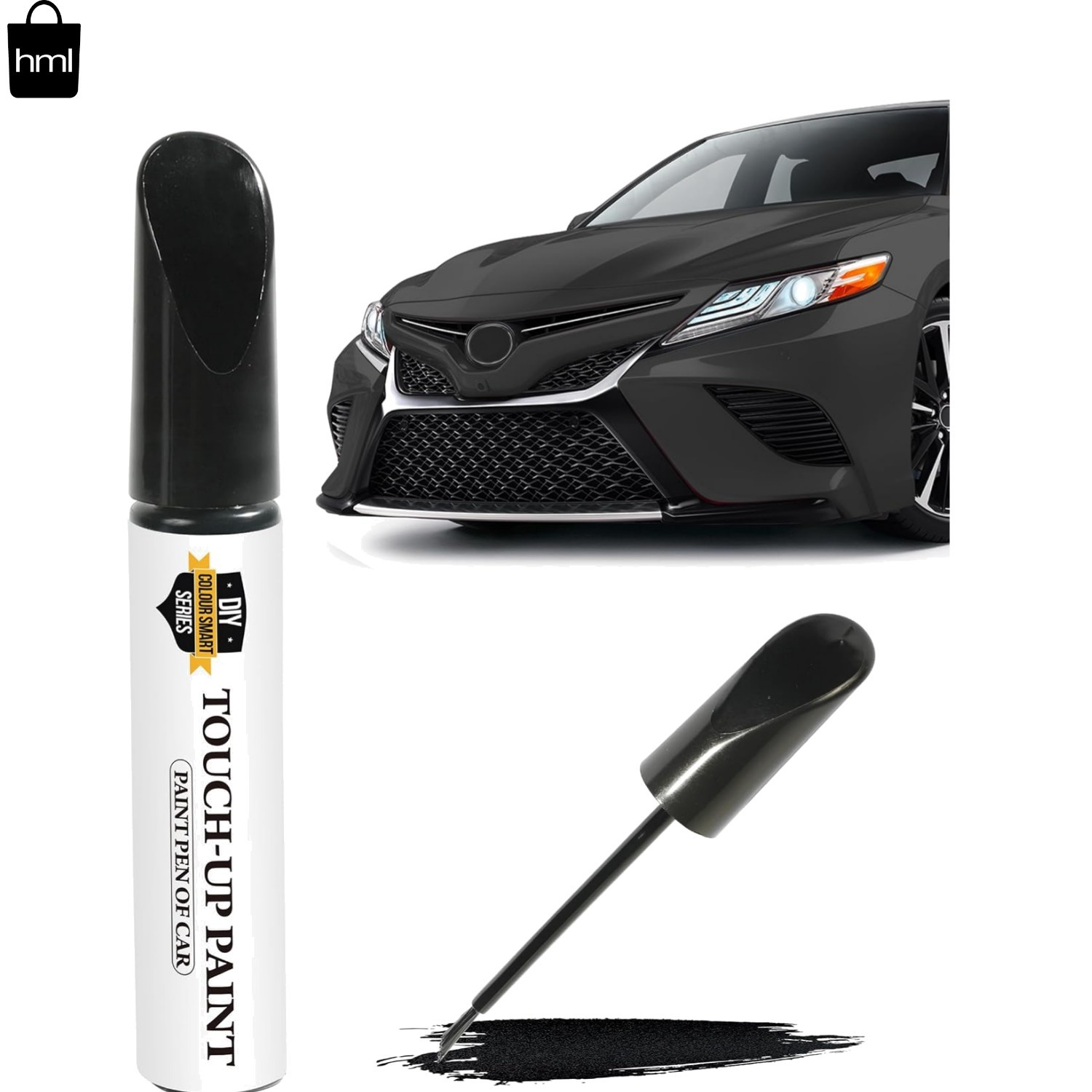 Rust-Resistant Touch Up Paint for Cars – 0.4 Ounce Waterproof Scratch Repair Pen