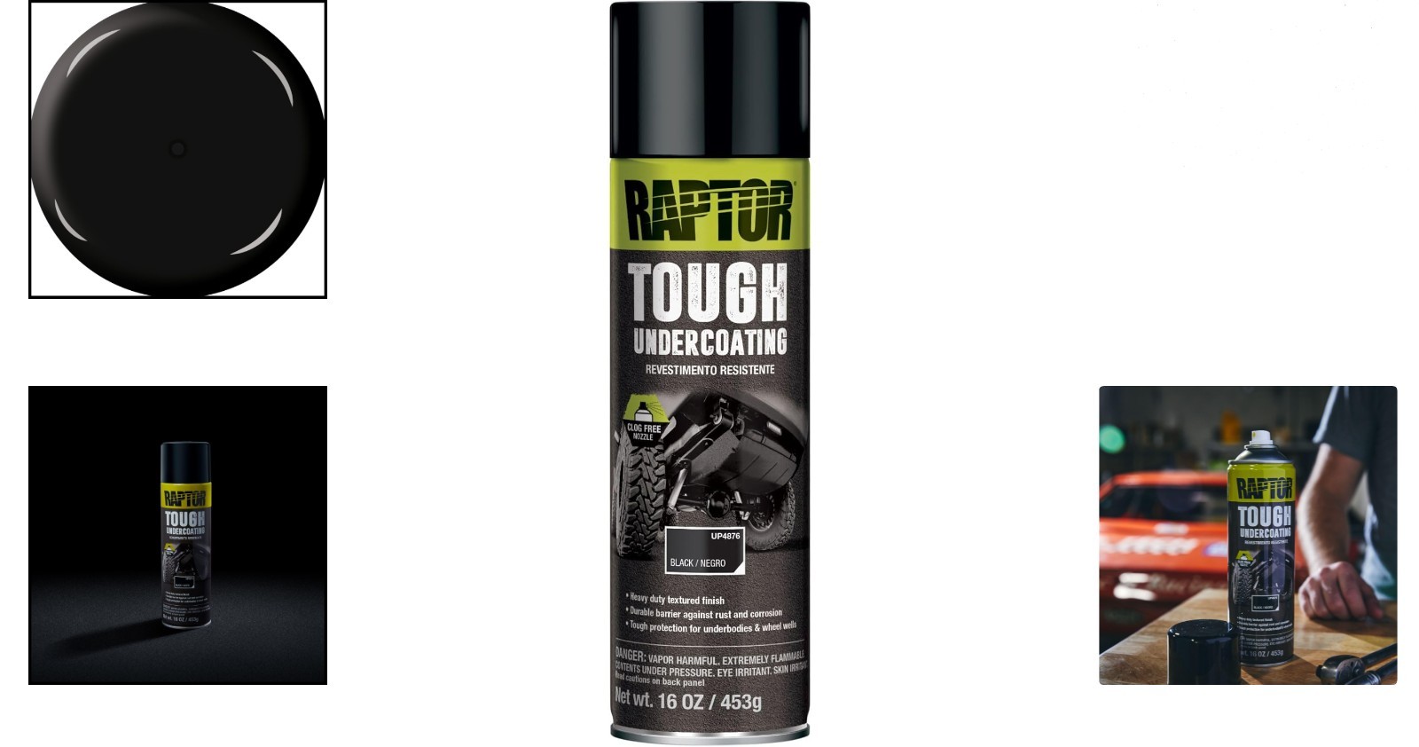 Tough Undercoating Spray 16 oz – Heavy Duty Rust & Stone Damage Protection fo…