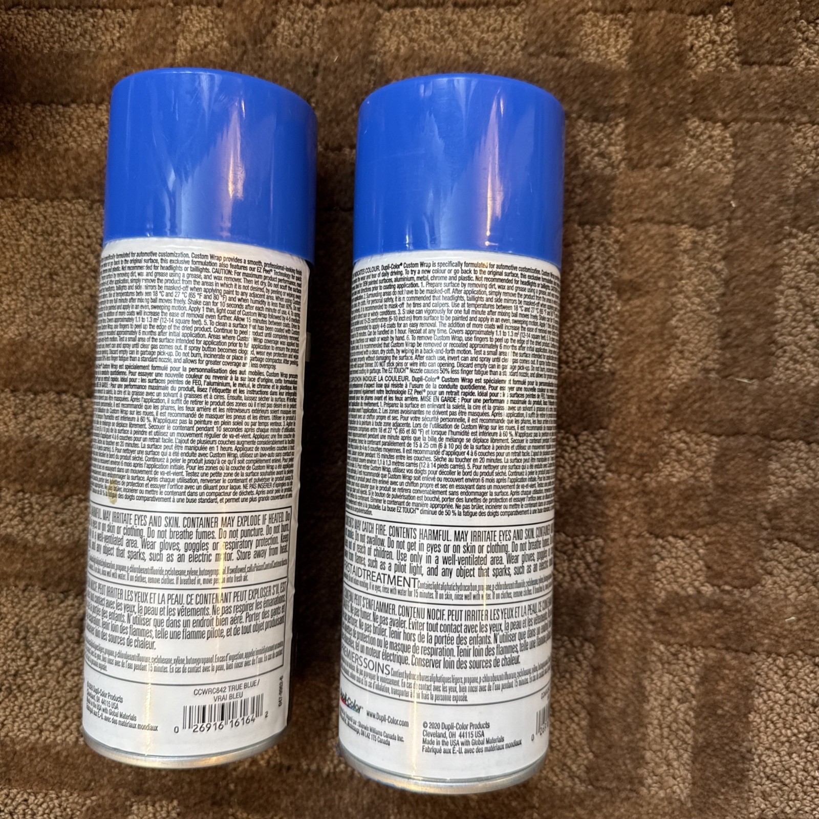 Dupli Color Custom Wrap- (2) cans of True Blue & (1) can of Midnight Blue 11oz