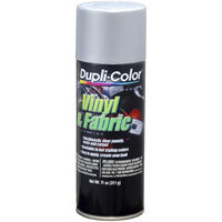 Duplicolor HVP103 Vinyl & Fabric Spray High Performance Silver 11 Oz. Aerosol