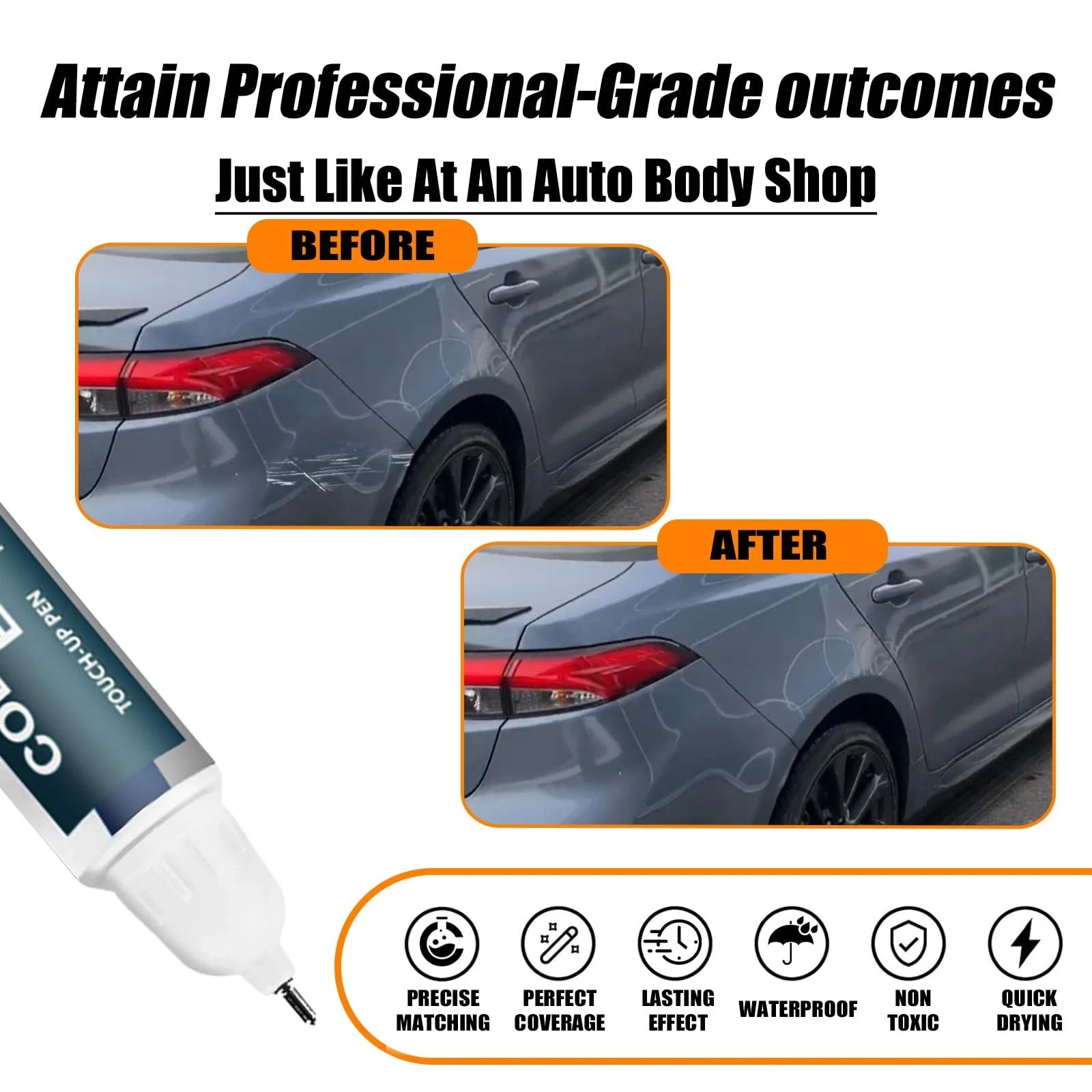 Touch Up Paint Kit For Toyota 1K3 Celestite Professional Finish