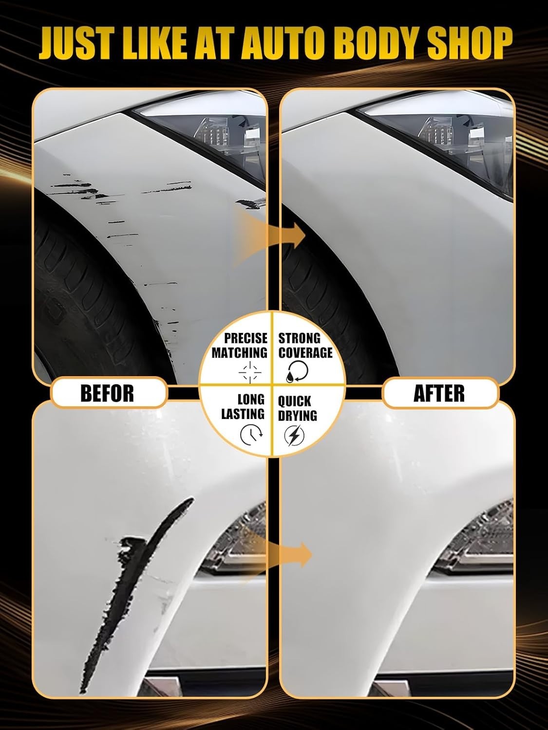 Bronze Touch Up Paint Pen – Effortless Scratch Repair for Automotive Surfaces