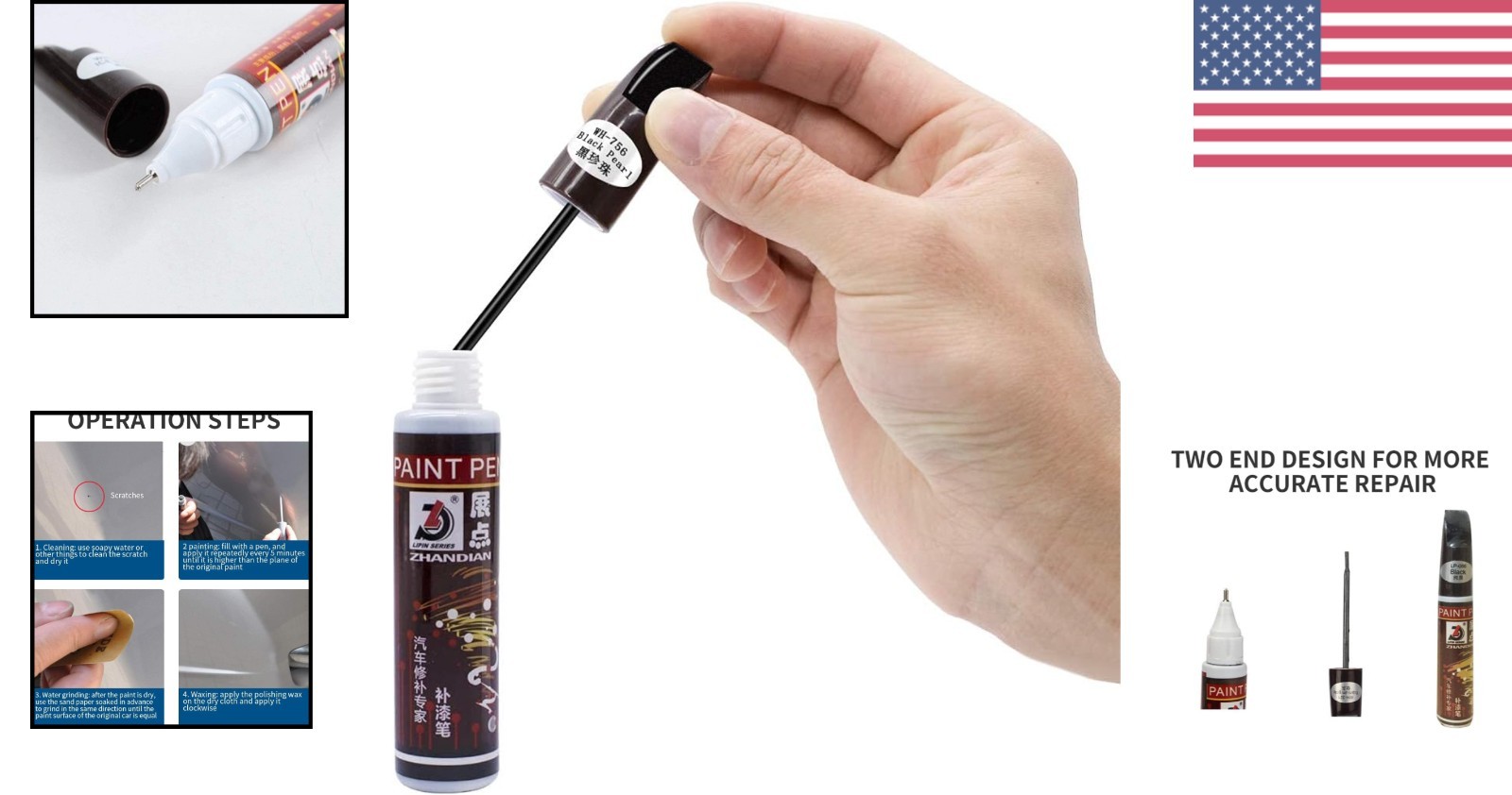 Multi-Color Car Scratch Repair Pen – Accurate Color Matching & Easy Application
