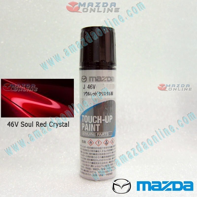 Mazda Japan Original Touch Up Paint 15ml x 1PC – 46V Soul Red Crystal
