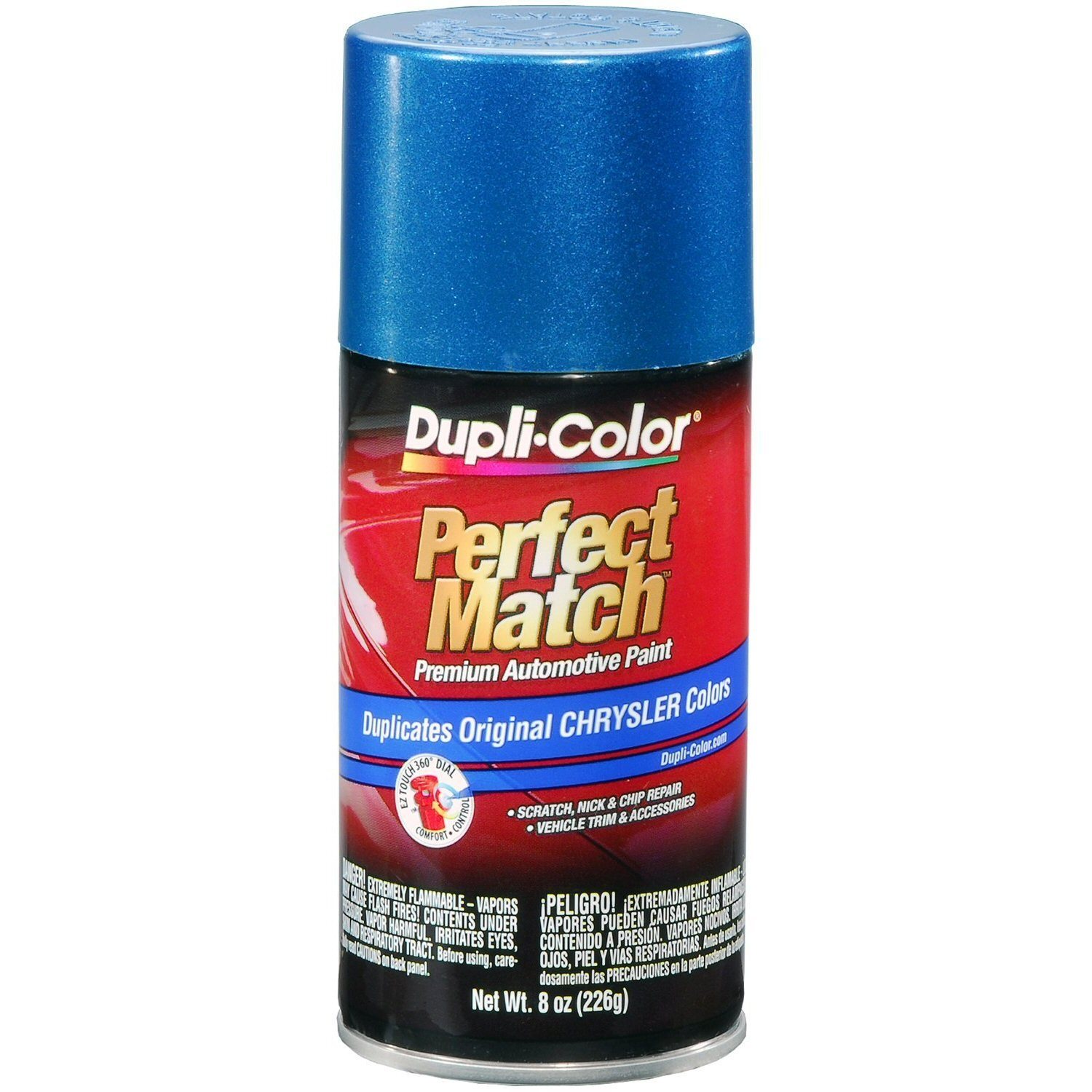 Duplicolor BCC0422 For Chrysler Code PB3 Intense Blue 8 oz. Aerosol Spray Paint