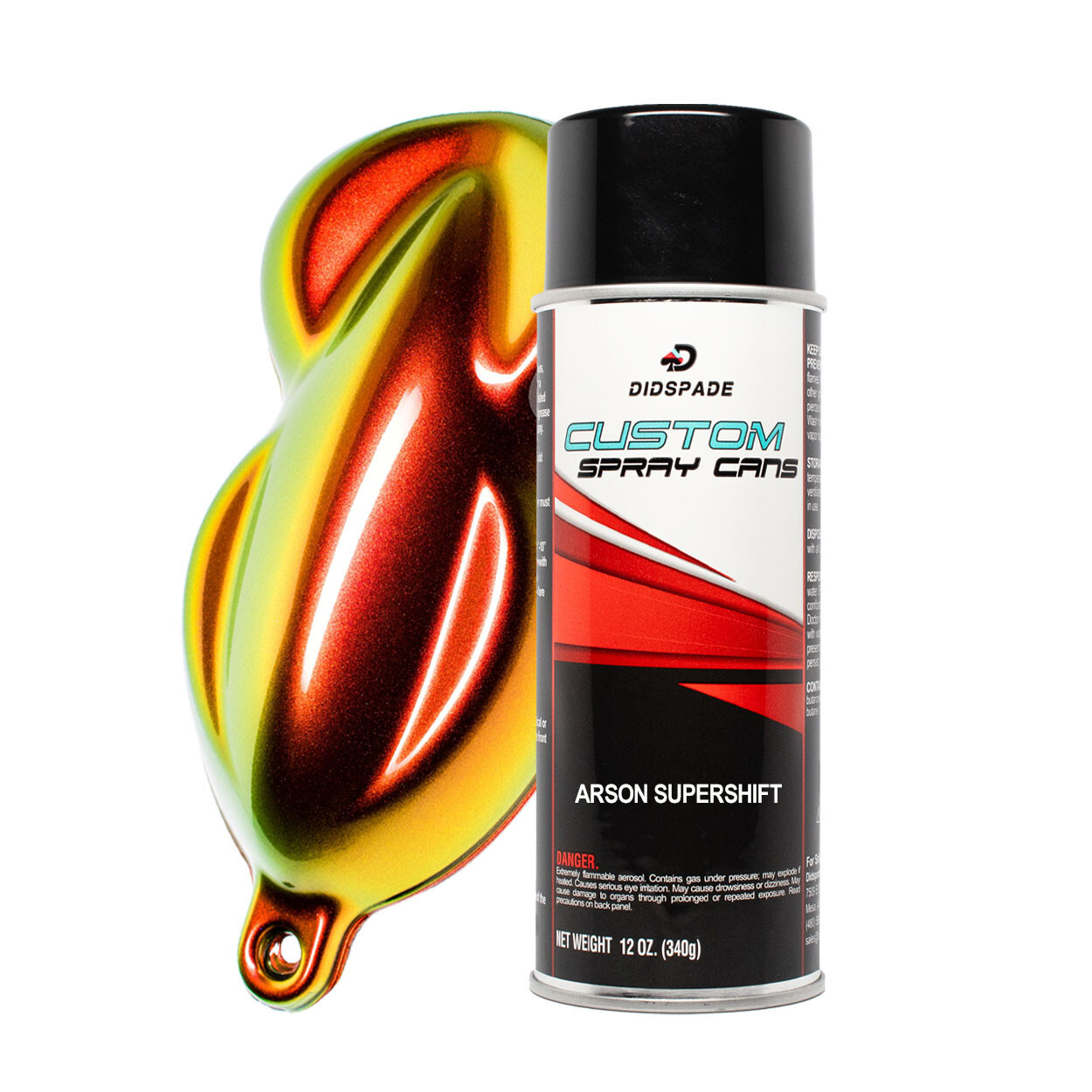 Arson SuperShift Aerosol Chameleon Spray Paint – Color Shift Spray Paint 12oz