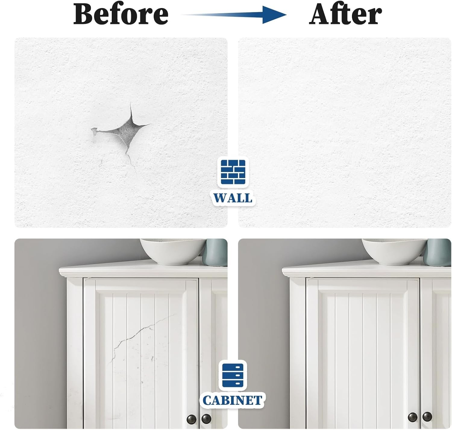 Personalize Your Space: Fast-Drying White Touch Up Paint for Interior & Exterior