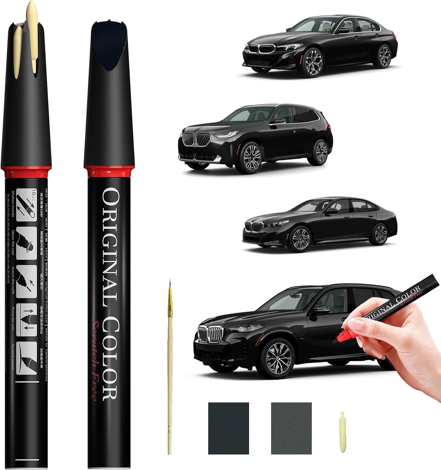BMW Green Touch Up Paint Pen – High-Gloss Finish, Waterproof
