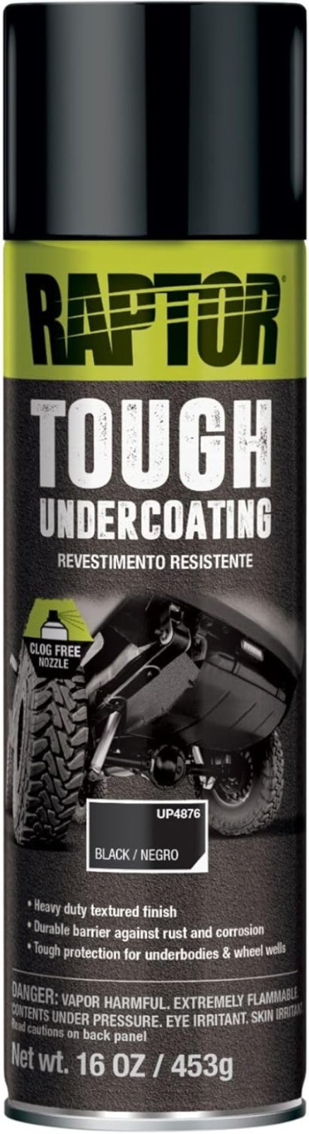 Tough Undercoating Spray 16 oz – Heavy Duty Rust & Stone Damage Protection fo…