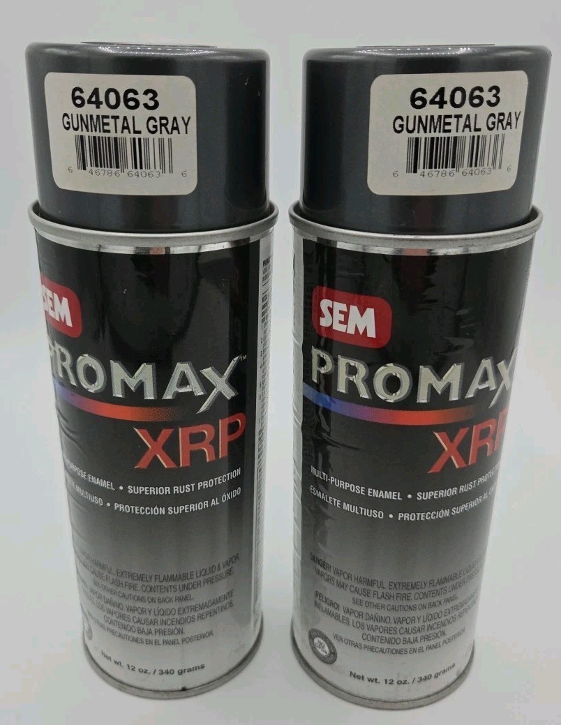 SEM Promax XRP 64063 Gunmetal Gray 2cans NEW