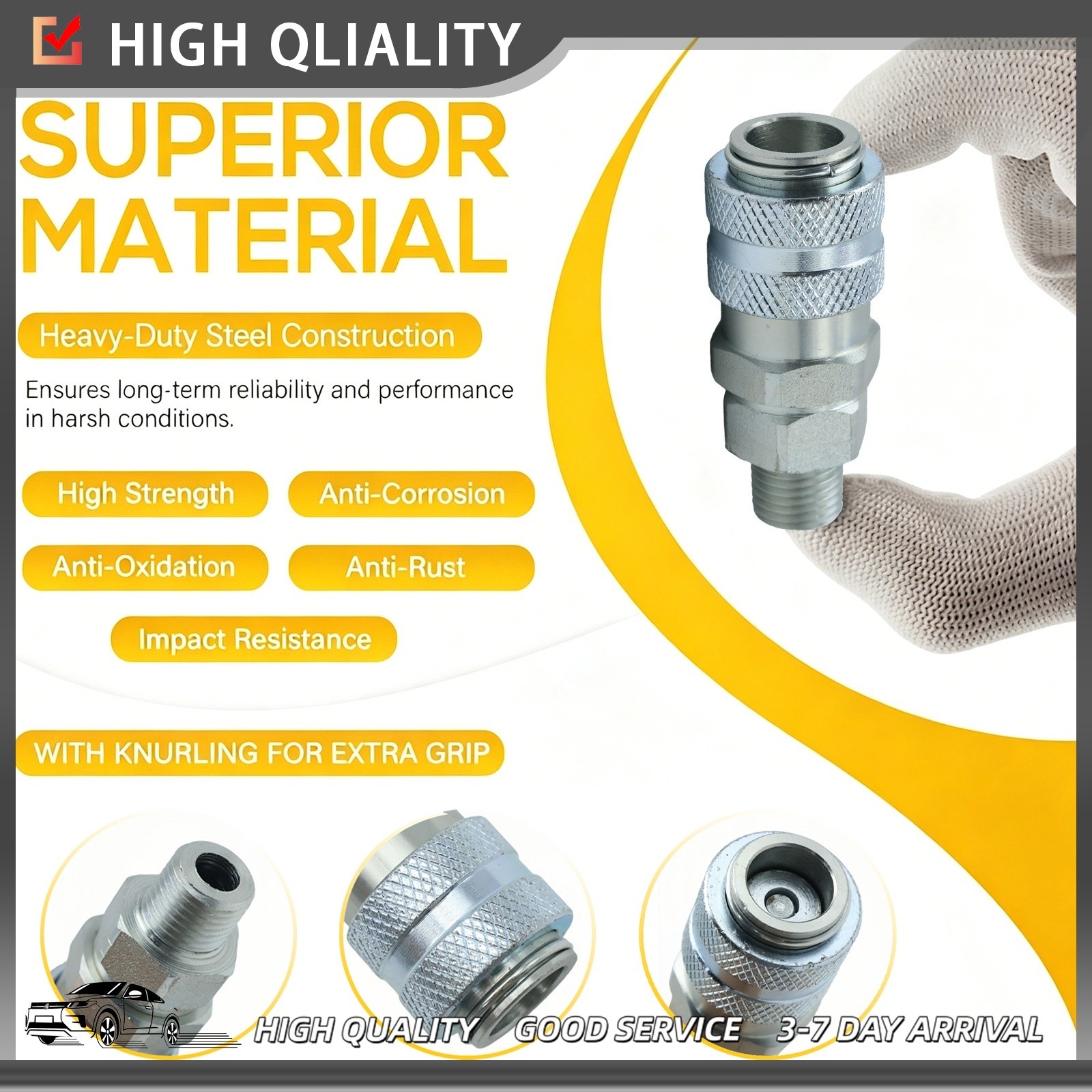 J-47912-QC 5869-1 Fuel Line Coupler Release Tool Component For Caterpillar